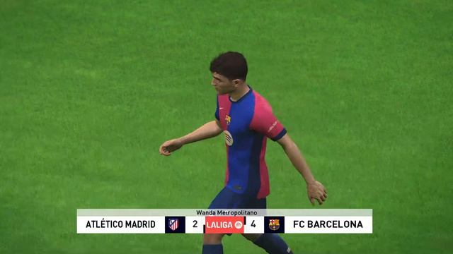 Футбол. Ла Лига. Атлетико - Барселона. Обзор матча [PES 2017]