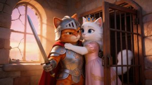 Кот Лео спасает принцессу Милу