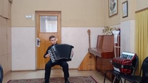 Поэма на тему рус.нар.песни Степь да степь кругом. Обр. А. Н. Юн Кина-Яровой Д. 13 лет