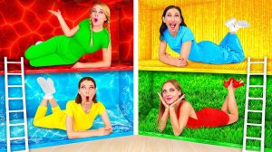 СЕКРЕТНЫЕ ДОМИКИ ПОД КРОВАТЬЮ 4 ЦВЕТА / ДЕТСКАЯ ВСЕЛЕННАЯ