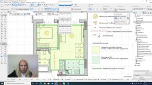 ArchiCad 12-2 .  Выполнение плана расстановки светильников.