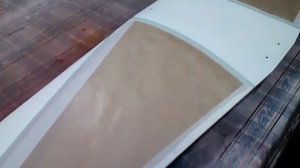 №48- Замаскировал крыло для покраски синим цветом.