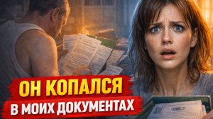 Истории из жизни. Он копался в моих документах… и я чуть не потеряла всё