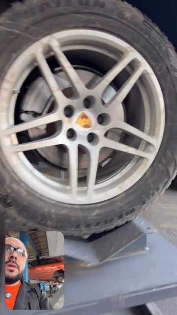 🚘 PORSCHE - стук который никто не мог найти. Стучит у нас здесь.. 👉🏻 Диагностика на вибростенде