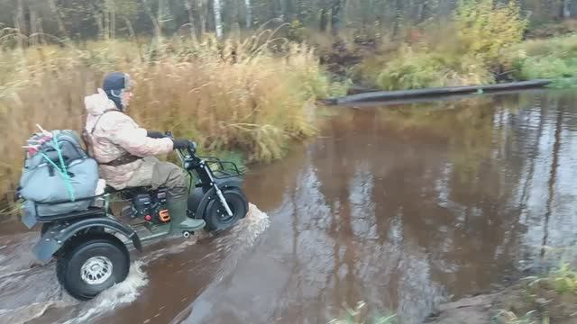 Едем за клюквой на мотовездеходах СР!