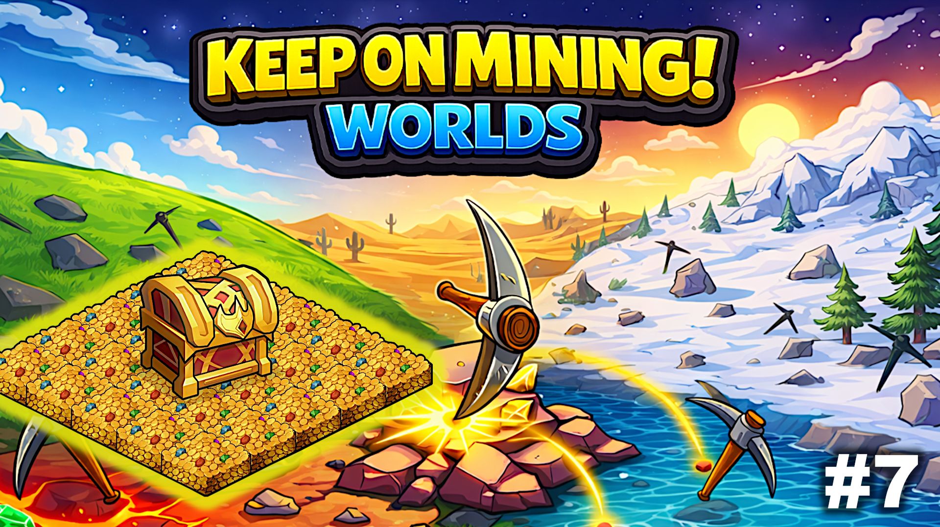 Логово Дракона. Финал   |   Keep On Mining! - Worlds   |   #7