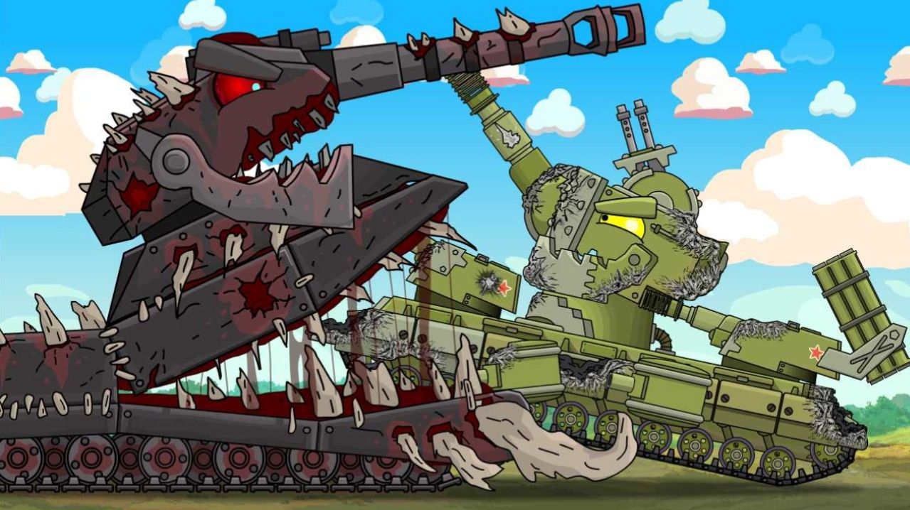 РАТТЕ-Паразит выходит на охоту - Мультики про танки!