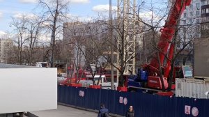 Обслуживание проходки ТПМК Галина и Юлия в сторону станции метро Гольяново Арбатско-Покровской линии