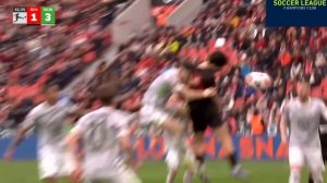 Байер — Вольфсбург. Обзор матча. Германия, тур 23