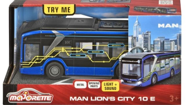Majorette - MAN Lion's City 10 E Светозвуковой автобус
