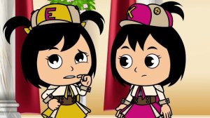 Who Stole The Cake___ Emma and Kate Detective Animation Video for kids!