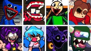 POPPY PLAYTIME, НО РАЗНЫЕ ПЕРСОНАЖИ ПОЮТ 🎶 (FNF PLAYTIME REDUX, НО ВСЕ ПОЮТ)