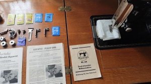 Швейная машинка "Naumann" идеальной сохранности.