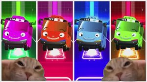 АВТОБУС ТАЙО И РАЗНОЦВЕТНЫЕ ГЕРОИ: Красный, Синий и Зеленый 🚌 МУЛЬТИК ТАНЦЫ