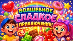 Волшебное приключение с вкусными конфетами! Супер вкусные угощения для детей