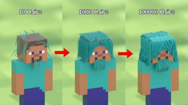 100% ЗАЛИПАТЕЛЬНЫЕ СИМУЛЯЦИИ ВОЛОС, ОДЕЖДЫ И ТВЁРДЫХ ТЕЛ В MINECRAFT 😍 | ТЕСТ РЕАЛИЗМА В BLENDER