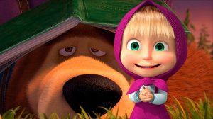 Сможешь собрать? 🧩 Маша и Медведь — пазлы для детей!