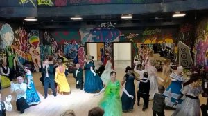 Весенний бал во Дворце культуры Капотня. Танец Богемская полька.