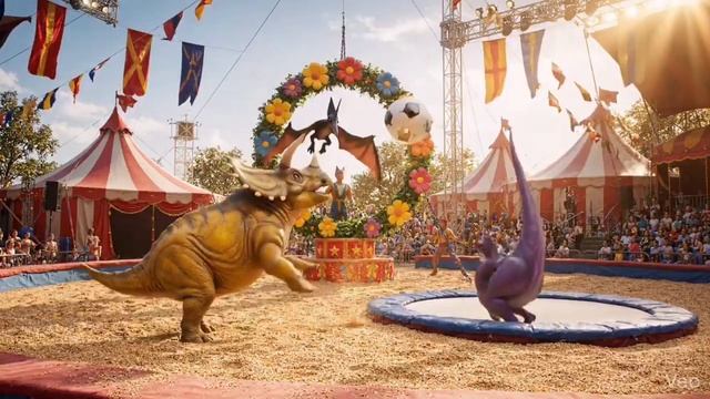 Динозавры в цирке