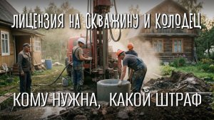Как законно использовать скважину и колодец на участке без штрафа и лицензии 🏡💦