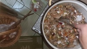 Активация сухого компоста. Этап второй