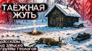 УЖАС В ТАЙГЕ на реальных событиях. Жуткие Рассказы Геологов. Мистические Страшные истории