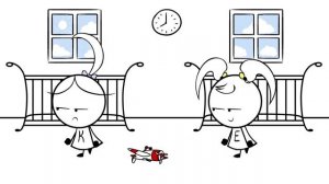 BABY SHARK Nursery Rhyme Dance Moves ! Sing Along with EK Doodles