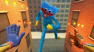 ГИГАНТСКИЙ ХАГГИ ВАГГИ ИЗ POPPY PLAYTIME ПЕРЕКРЫЛ МНЕ ПУТЬ ВЫХОДА В ГОРОДЕ! | GARRY’S MOD