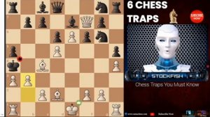 Стокфиш 18делится6шахматнымиловушкамивдебюте,которыевамобязательнонужнознать_Дебютвшахматах на русс