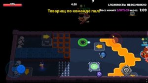 БРАВЛ СТАРС! КАК ПРОЙТИ БОССА ДРАКОНА ГРОМА ДО НЕВОЗМОЖНО 10!!