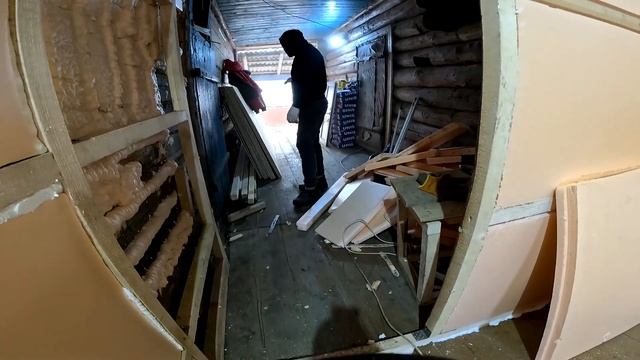 Купил заброшенный дом в деревне ! Трактор продал ! Новая дверь ! №11