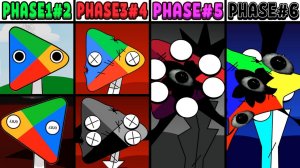 INCREDIBOX SPRUNKI: ВСЕ ФАЗЫ НОВОГО ОС GOOGLE PLAY! ▶️✨ ОТ 1 ДО 6! 🚀📱