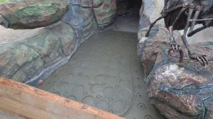 дорожка на  даче  печатный бетон  мастер  класс.