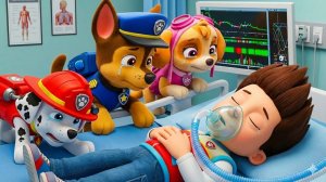 О боже… Райдер, пожалуйста, очнись! 😭 Не покидай Щенячий патруль!