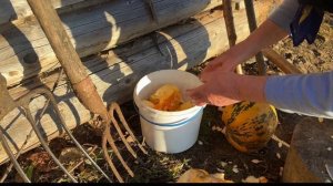 Спокойное утро бабушки в горной деревне.  Традиции и природа.