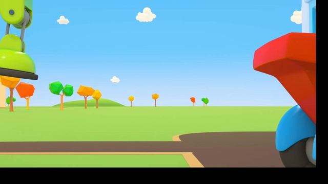 Мультики для детей . Грузовичок Лёва . Учим цвета  с Лёвой.