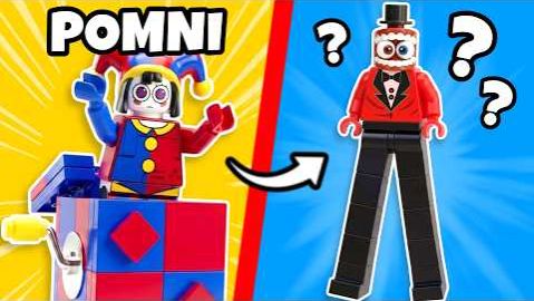 Я построил ПРОКЛЯТЫХ минифигурок из LEGO DIGITAL CIRCUS…