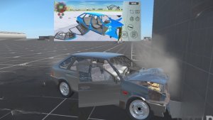 Сравнил повреждения в ваз краш тест симулятор 2 VS краш тест симулятор 3