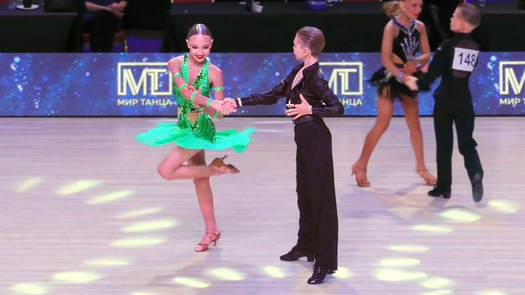 Юниоры-1 La (Open) финал: ча-ча-ча, самба, румба, пасодобль, джайв. Minsk Open Championship 2026