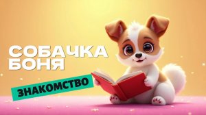 УМНАЯ СОБАЧКА 🐶 БОНЯ. ЗНАКОМСТВО