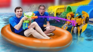 НОВЫЙ АРТЕФАКТ! Трансформеры и Акватим исследуют таинственную кеглю 🔍