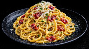 Это самая вкусная карбонара которую я ела.