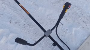 CG450 Алтын 4-тактная мощная бензокоса зимой.