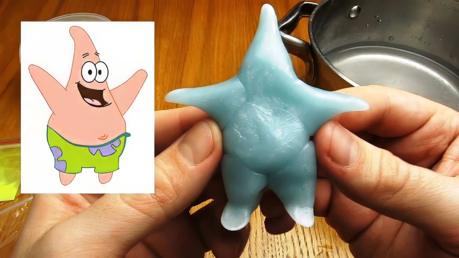 Светящийся Патрик из ПОЛИМОРФУСА!