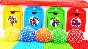 Мультики для малышей. Яркие гаражи героев с веселыми игрушками. Мультики для детей смотреть онлайн.