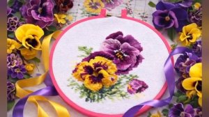 Анютины глазки 🌸