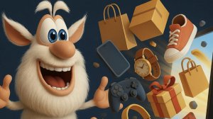 Буба Киберпонедельник.  Веселые мультфильмы для детей