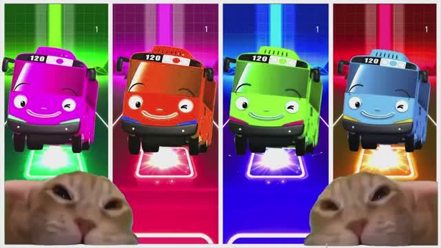 АВТОБУС ТАЙО МУЛЬТИК: Маленький Автобус и Веселые Танцы Героев 🚌 КРУТОЕ ШОУ