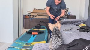 04.06.26г.Разпаковка сапборда и его тест на море!