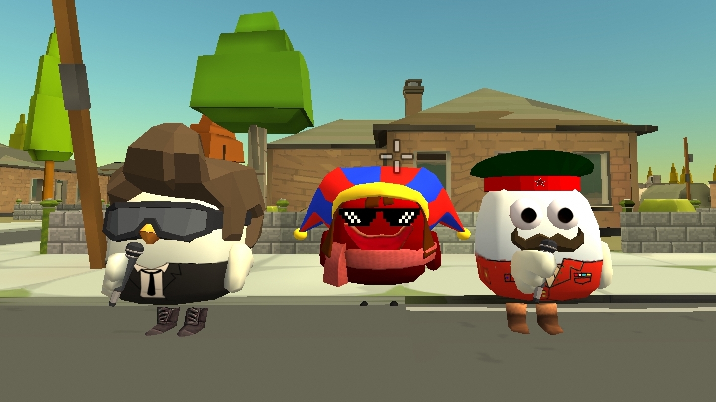 Чикен ган батл LeonMonstR Vs Mr.Vova